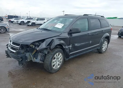 2018 Dodge Journey Se from USA, damaged, VIN 3C4PDCAB0JT446688